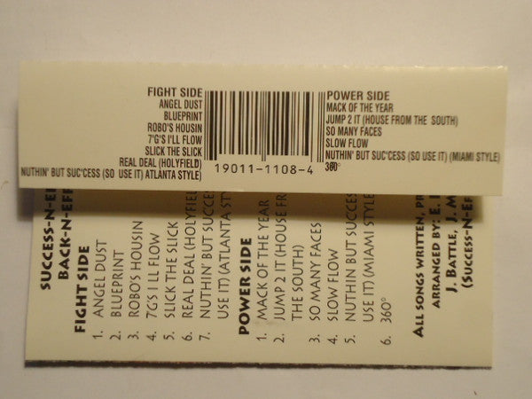 Success - N - Effect : Back - N - Effect (Cass, Album)