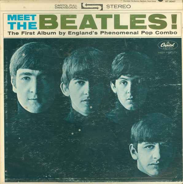 The Beatles : Meet The Beatles! (LP, Album, RP)