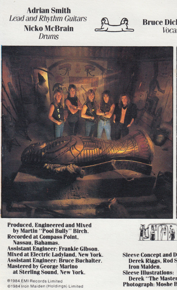 Iron Maiden : Powerslave (Cass, Album, Club, Col)