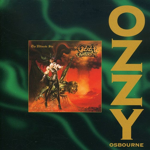 the album cover for Ozzy Osbourne - Ultimate Sin [Import]