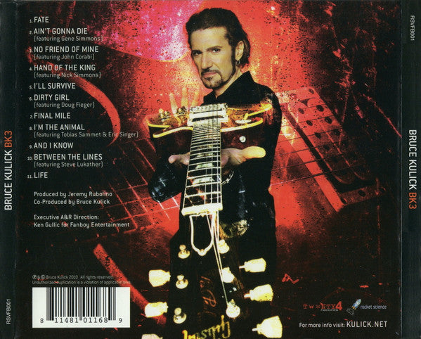 Bruce Kulick : BK3 (CD, Album, Dig)