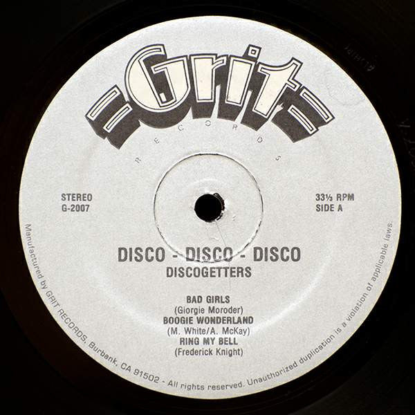 Disco Getters : Disco Disco Disco (LP, Album)