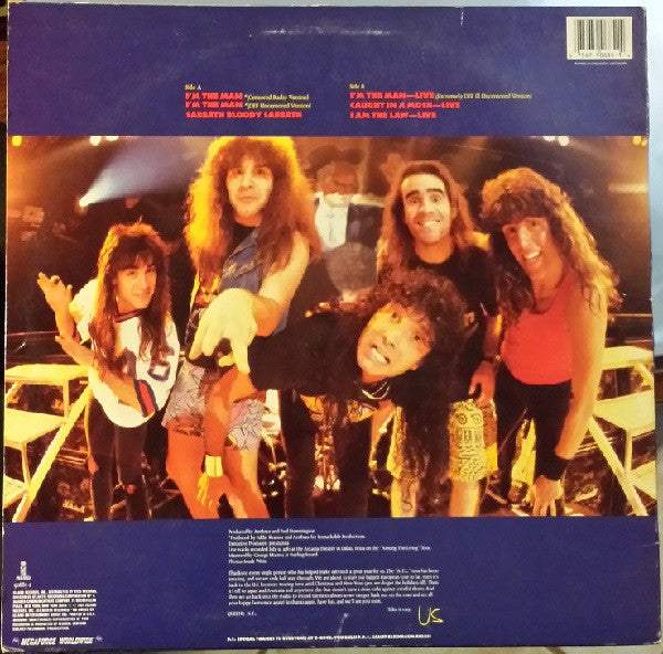 Anthrax : I'm The Man (12", EP)