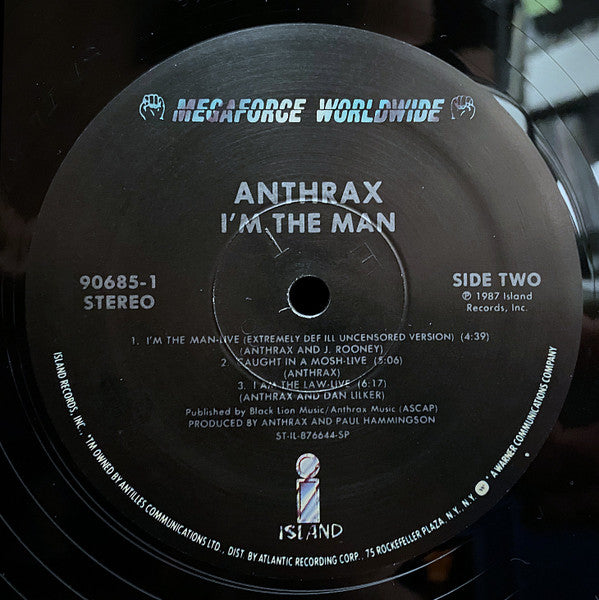 Anthrax : I'm The Man (12", EP)