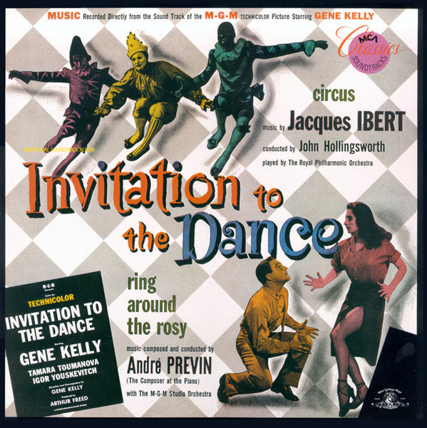 John Hollingsworth, Royal Philharmonic Orchestra / André Previn : Invitation To The Dance (LP, Album, RE)