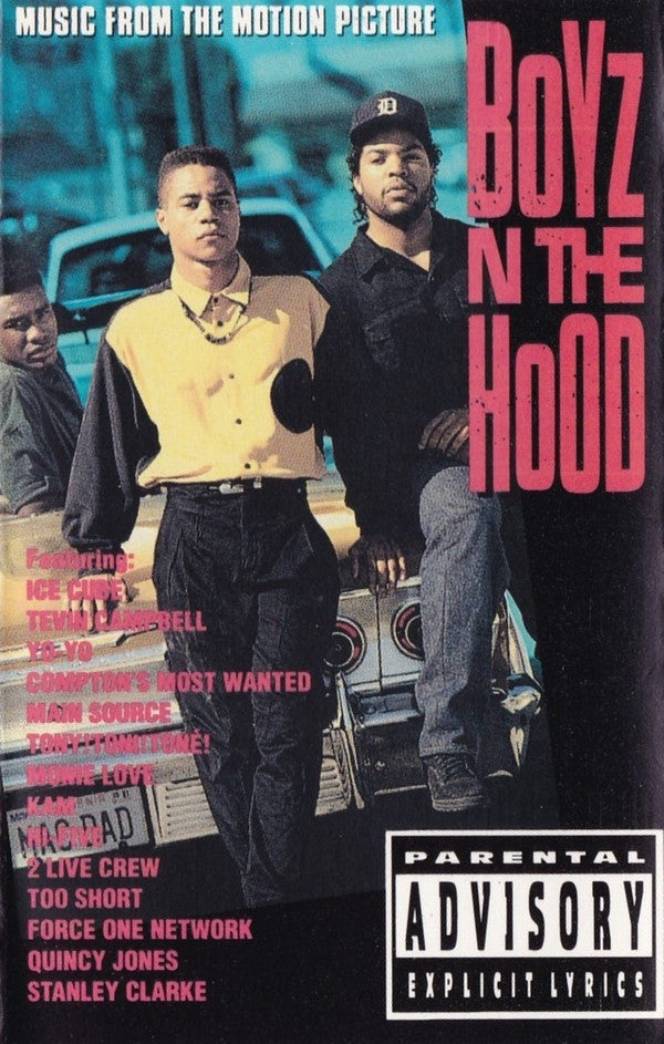Various : Boyz N The Hood (Music From The Motion Picture) (Cass, Comp, SR)
