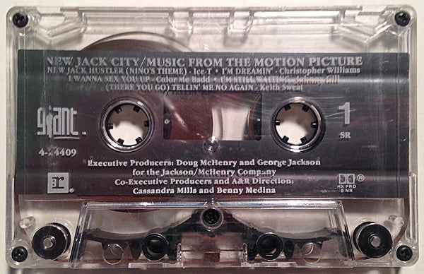 Various : (Music From The Motion Picture Soundtrack) New Jack City (Cass, Album, SR,)