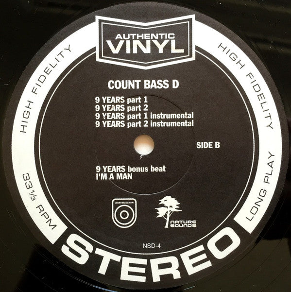Count Bass D : 7 Years (12")