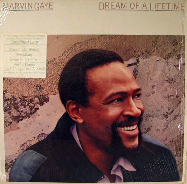 Marvin Gaye : Dream Of A Lifetime (LP, Album, Pit)