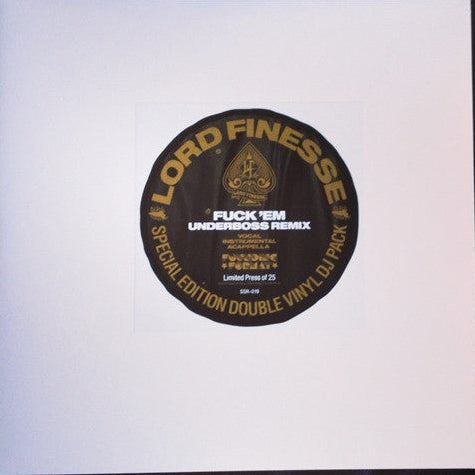 Lord Finesse : Fuck 'Em (Remix)  (2x12", Ltd)