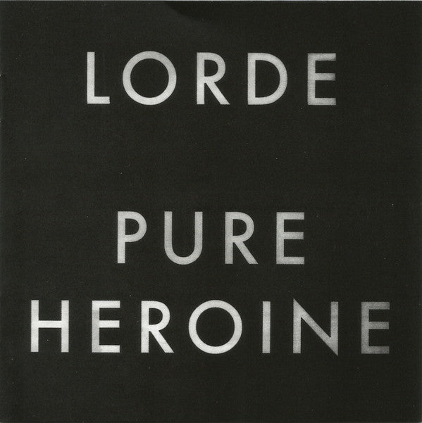 Lorde : Pure Heroine (CD, Album)