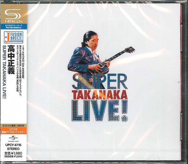 Masayoshi Takanaka : Super Takanaka Live! (CD, Album, RE, RM, SHM)