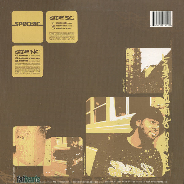 Spectac (2) : When I Rock / Reasons (12")