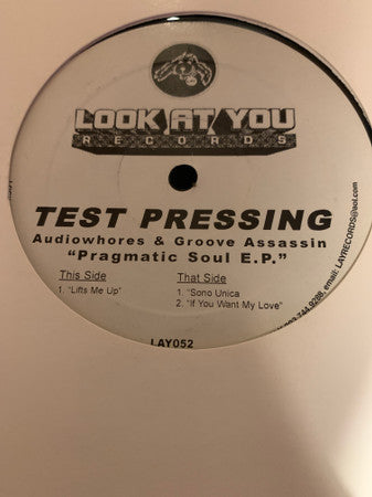 Audiowhores & Groove Assassin : Pragmatic Soul E.P. (12", EP, TP)