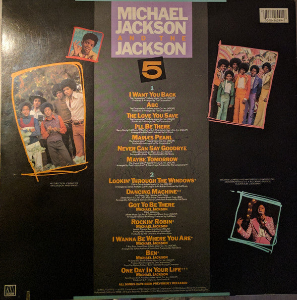 Michael Jackson And The Jackson 5 : 14 Greatest Hits (LP, Comp, Pic)