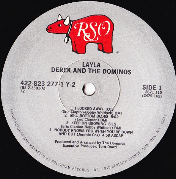Derek & The Dominos : Layla And Other Assorted Love Songs (2xLP, Album, RE, PRC)