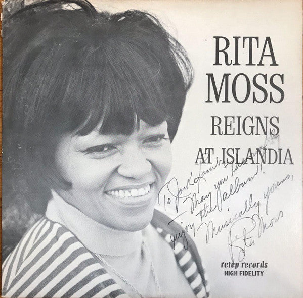 Rita Moss : Reigns At Islandia (LP, Album, Mono)