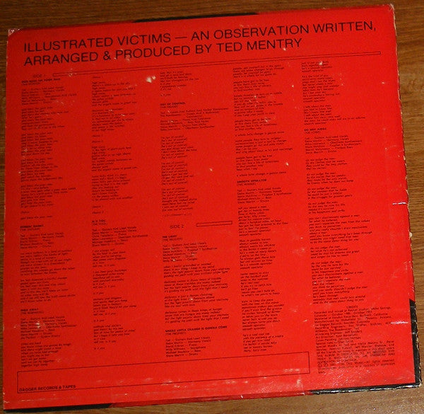 Ted Mentry : Illustrated Victims  (LP)