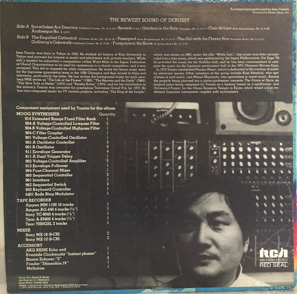 Tomita, Debussy* : Snowflakes Are Dancing (LP, RP, Non)