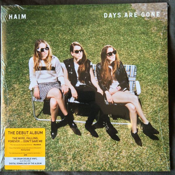 Haim (2) : Days Are Gone (2x12", Album, 180)