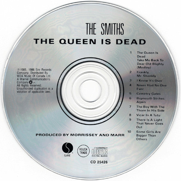 The Smiths : The Queen Is Dead (CD, Album, RE, RP)