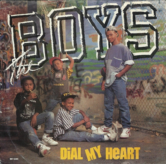 The Boys : Dial My Heart (7", Single, Pin)