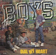 The Boys : Dial My Heart (7", Single, Pin)