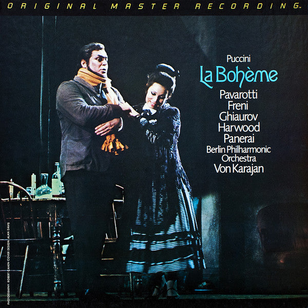 Puccini* - Pavarotti* · Freni* · Ghiaurov* · Harwood* · Panerai* · Maffeo* · Berlin Philharmonic Orchestra* · Herbert von Karajan : La Bohème (2xLP + Box)