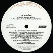 Puccini* - Pavarotti* · Freni* · Ghiaurov* · Harwood* · Panerai* · Maffeo* · Berlin Philharmonic Orchestra* · Herbert von Karajan : La Bohème (2xLP + Box)