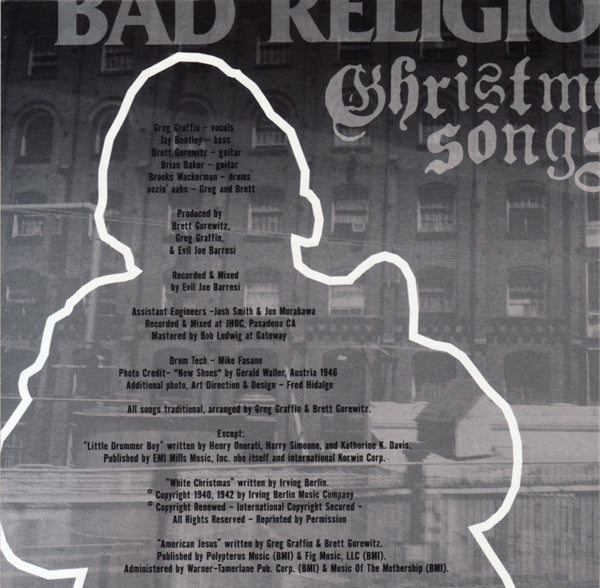 Bad Religion : Christmas Songs (CD, Album)
