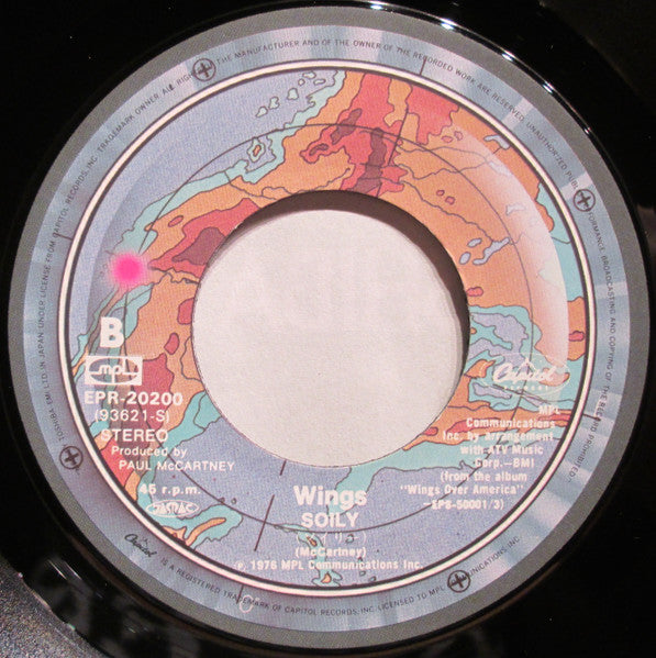 Wings (2) : Maybe I'm Amazed (7", Single)