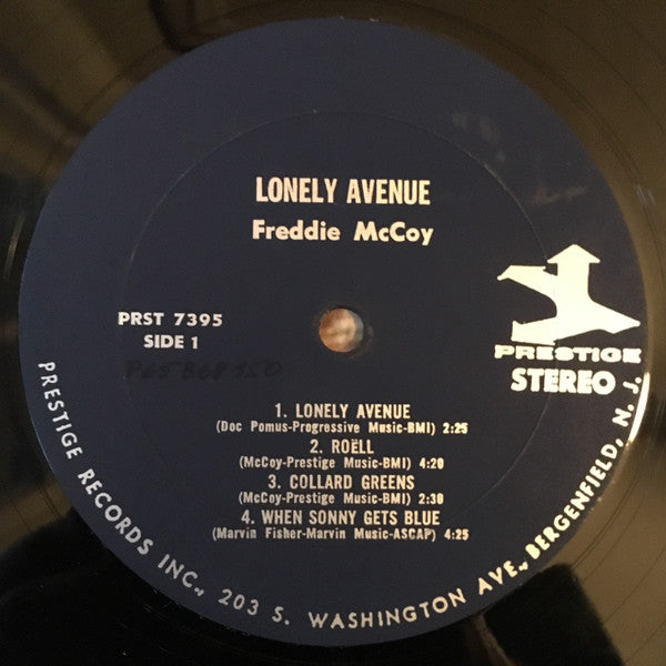 Freddie McCoy : Lonely Avenue (LP, Album)