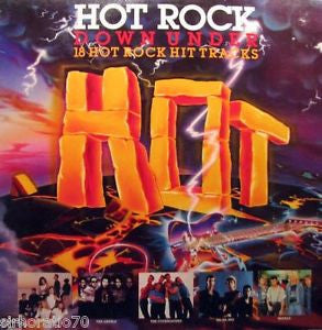 Various : Hot Rock Down Under (LP, Comp)