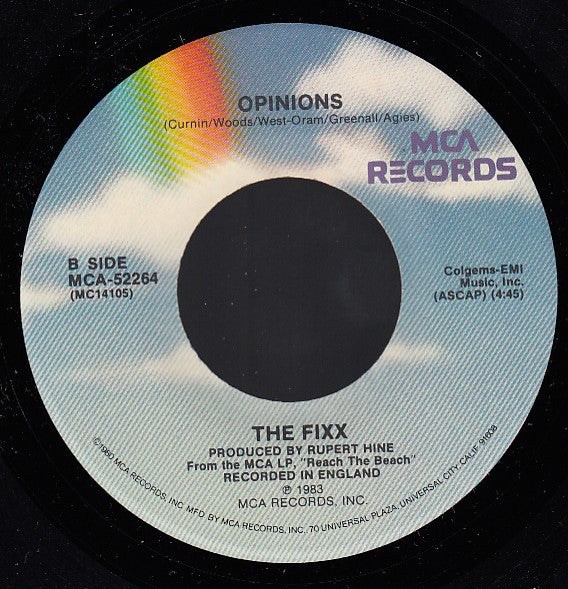 The Fixx : One Thing Leads To Another (7", Single, Pin)