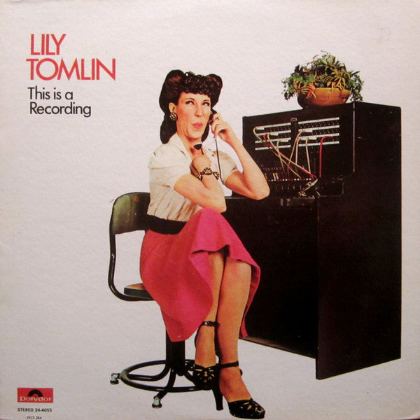 Lily Tomlin : This Is A Recording (LP, Album, Pit)