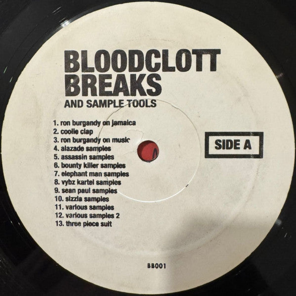 Unknown Artist : Bloodclott Breaks And Sample Tools Vol.1 (LP)