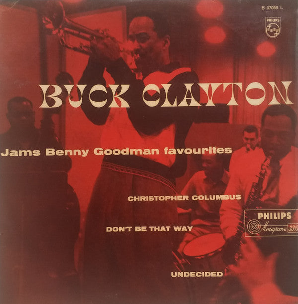Buck Clayton's All-Stars* : Jams Benny Goodman Favourites (LP)
