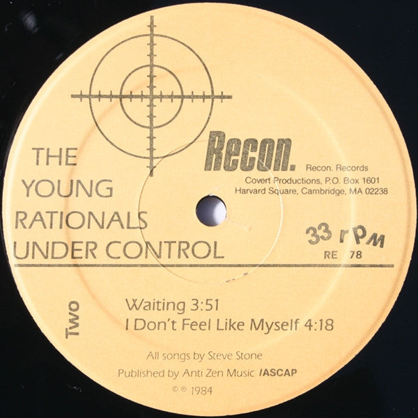 The Young Rationals : Under Control (12")