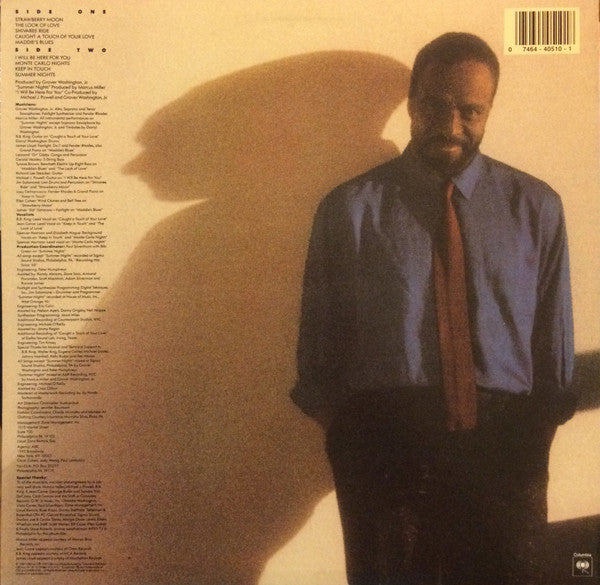 Grover Washington, Jr. : Strawberry Moon (LP, Album, Car)