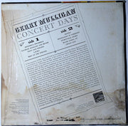 Gerry Mulligan : Concert Days (LP, Comp, Mono, She)