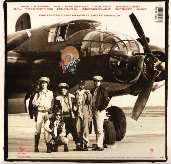 Night Ranger : 7 Wishes (LP, Album, Club, CRC)