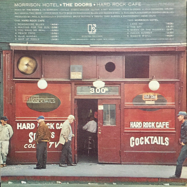 The Doors : Morrison Hotel (LP, Album, RE, AR )