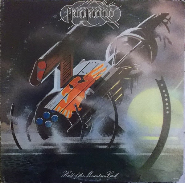 Hawkwind : Hall Of The Mountain Grill (LP, Album, All)