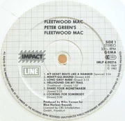 Fleetwood Mac : Peter Green's Fleetwood Mac (LP, Album, RE, Whi)