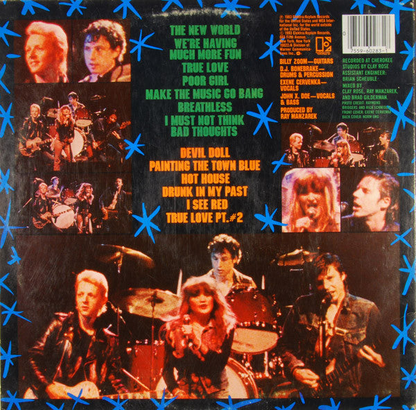 X (5) : More Fun In The New World (LP, Album, SP-)