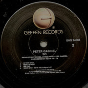 Peter Gabriel : So (LP, Album, Spe)