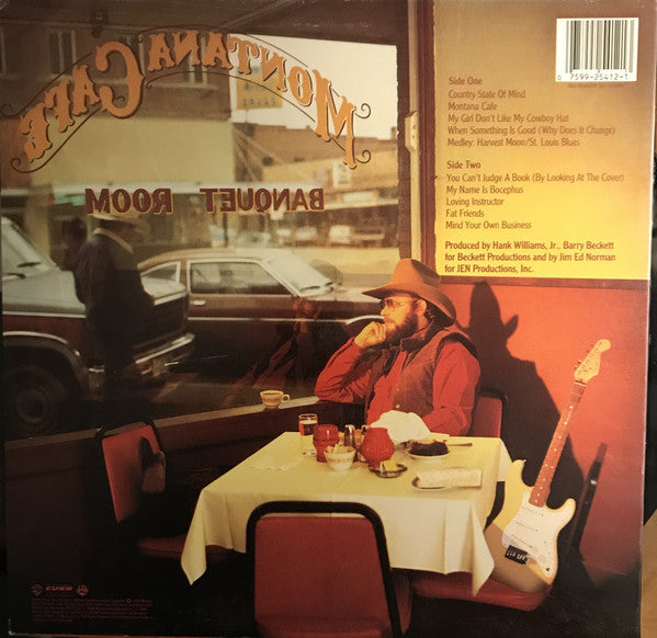 Hank Williams Jr. : Montana Cafe (LP, Album, Spe)