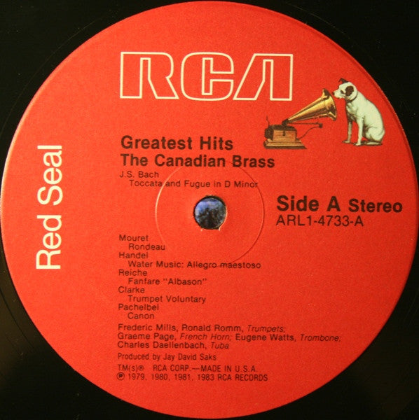 The Canadian Brass : Greatest Hits (LP, Comp)