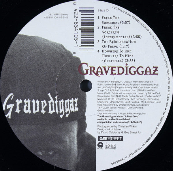 Gravediggaz : Nowhere To Run, Nowhere To Hide (12")