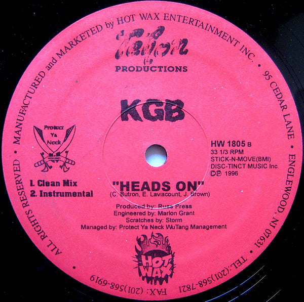 KGB (3) : Yeah You (12")